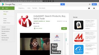 
                            5. IndiaMART: Search Products, Buy, Sell & Trade - Apps on Google Play