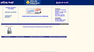 
                            4. Indian Bank - Internet Banking