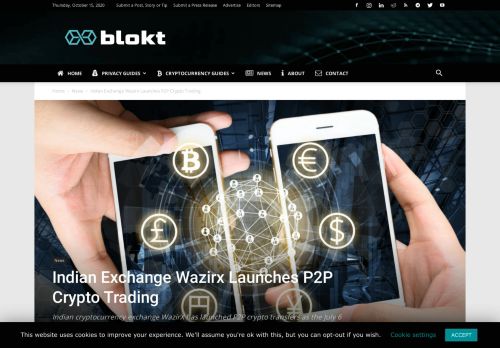 
                            9. Indian Exchange Wazirx Launches P2P Crypto Trading - ...