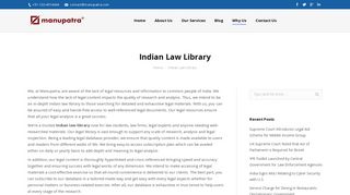 
                            12. Indian Law Library | Indian Law Commentary – Manupatra |
