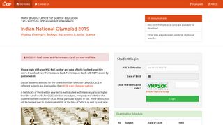 
                            12. Indian National Olympiad 2019 - HBCSE: Indian National Olympiads