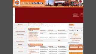 
                            1. Indian Oil Corporation eProcurement portal