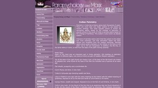 
                            6. Indian Palmistry - Parapsychology and Magic - IN SEARCH FOR ...