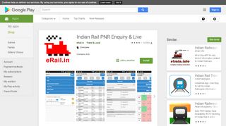 
                            8. Indian Rail PNR Enquiry & Live - Apps on Google Play