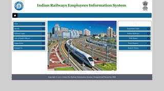 
                            3. Indian Railway Employees Information System