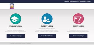 
                            1. INDIAN SCHOOL AL MAABELA Login Page