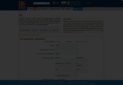 
                            2. Indian Visa | India Visa Application | Oci Application - Get Started