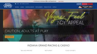
                            11. Indiana Grand Racing & Casino | Official Site - Caesars Entertainment