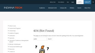 
                            6. Indiana Tech: Financial Aid: Financial Aid Portal