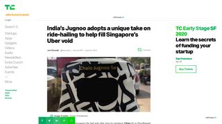 
                            13. India's Jugnoo adopts a unique take on ride-hailing to help fill ...