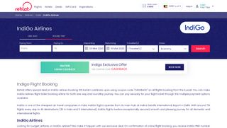 
                            12. IndiGo Airlines | 15 KWD OFF on IndiGo Airlines Online Booking - Rehlat