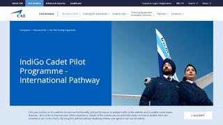 
                            10. IndiGo Cadet Pilot Programme - International Pathway | CAE