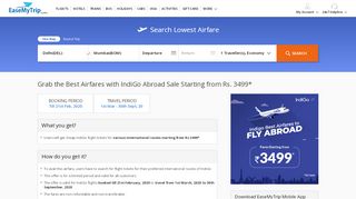 
                            12. IndiGo Offers | Enjoy IndiGo Sale with Fares Starting from 899