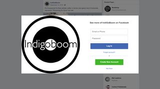 
                            13. IndiGoBoom - På forespørsel fra flere artister setter vi... | Facebook