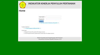 
                            1. INDIKATOR KINERJA PENYULUH PERTANIAN -