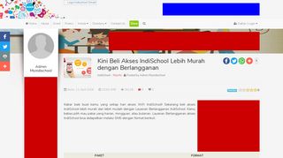 
                            2. Indischool - Kini Beli Akses IndiSchool Lebih Murah dengan ...