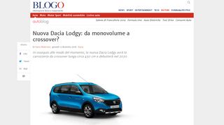 
                            4. Indiscrezioni Nuova Dacia Lodgy 2020 - AutoBlog