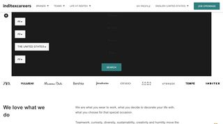 
                            11. Inditex Careers – Employment Website of the Inditex Group