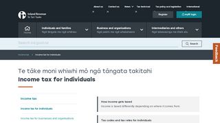 
                            7. Individual income tax - IRD