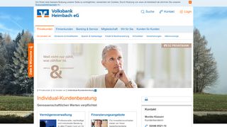 
                            6. Individual-Kundenberatung - Volksbank Heimbach eG