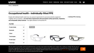 
                            7. Individual PPE – Personal Safety Equipment | uvex