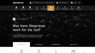 
                            10. Individueller Kundenservice | Nespresso