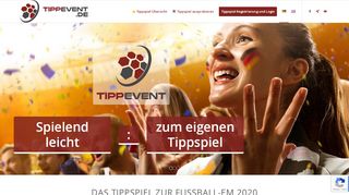 
                            4. Individuelles Tippspiel für Fußball, Handball u. a. – Tippevent.de