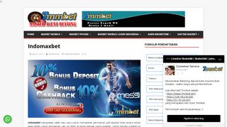 
                            7. Indomaxbet | Maxbet Mobile