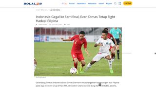 
                            11. Indonesia Gagal ke Semifinal, Evan Dimas Tetap Fight Hadapi ...