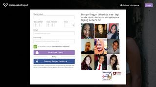 
                            4. IndonesianCupid.com | Pendaftaran
