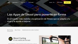 
                            3. Indoor cycling App - Bike home trainer simulator | Bkool