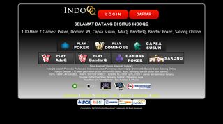 
                            11. IndoQQ | Daftar IndoQQ | Agen DominoQQ BandarQ Online