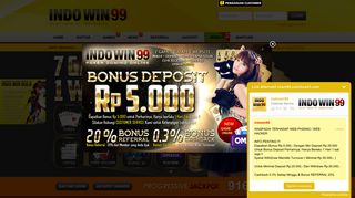 
                            4. Indowin99 Agen Poker Domino QQ Ceme Blackjack