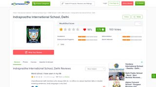 
                            12. INDRAPRASTHA INTERNATIONAL SCHOOL - DELHI Reviews ...