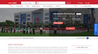 
                            12. Indraprastha World School, Paschim Vihar, Delhi | Fee, Reviews ...