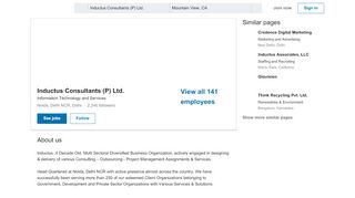 
                            6. Inductus Consultants (P) Ltd. | LinkedIn