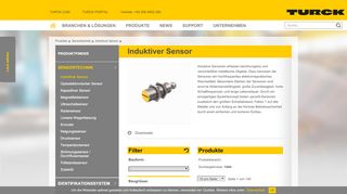 
                            10. Induktiver Sensor - pdb.turck.de