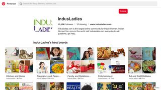 
                            5. IndusLadies (Indusladies) on Pinterest