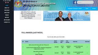 
                            10. Industrial Court of Malaysia - Home