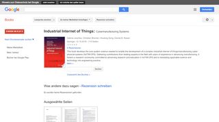 
                            6. Industrial Internet of Things: Cybermanufacturing Systems - Google Books-Ergebnisseite