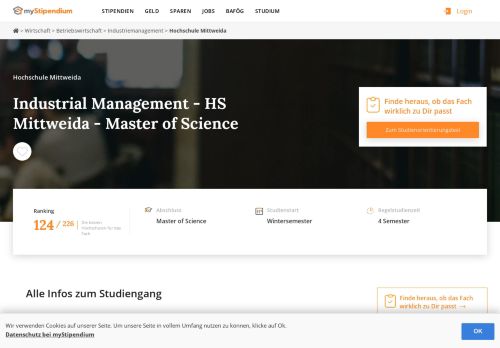 
                            10. Industrial Management - HS Mittweida - Master of Science ...