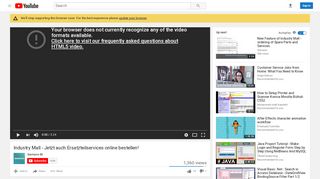 
                            6. Industry Mall - Jetzt auch Ersatzteilservices online bestellen! - YouTube