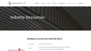 
                            9. Industry Resources – SC Consultants