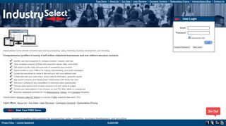 
                            7. IndustrySelect™ (formerly EZ Select®) - Profiles of 400,000 ...