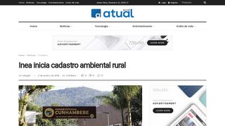 
                            13. Inea inicia cadastro ambiental rural - Jornal Atual