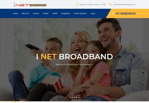 
                            5. INET BROADBAND - Home