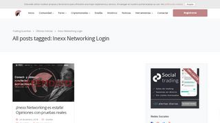 
                            11. Inexx Networking Login ESTAFA ALERTA | FORO - Trading Guardian