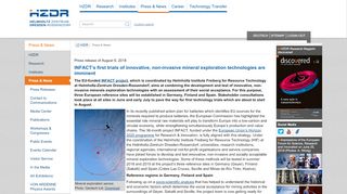 
                            13. INFACT's first trials of innovative, non-invasive mineral exploration ...