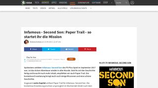 
                            10. Infamous – Second Son: Paper Trail – so startet ihr die Mission – GIGA