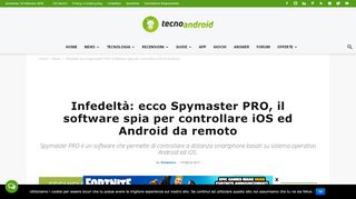 
                            11. Infedeltà: ecco Spymaster PRO, il software spia per controllare iOS ed ...